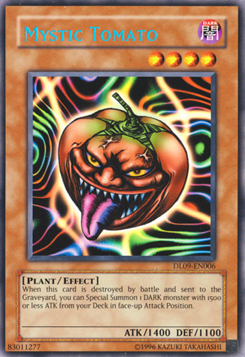 Mystic Tomato (Blue) [DL09-EN006] Rare | Card Merchant Takapuna