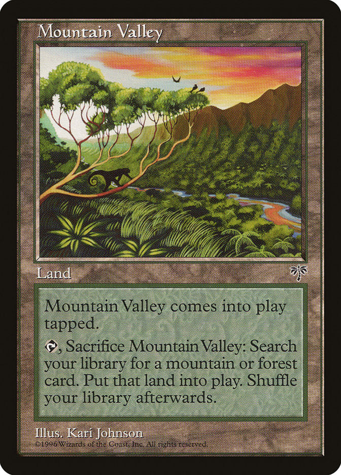 Mountain Valley [Mirage] | Card Merchant Takapuna