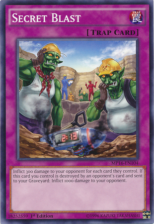 Secret Blast [MP16-EN104] Common | Card Merchant Takapuna