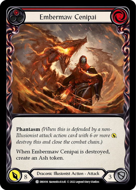 Embermaw Cenipai [DRO016] (Uprising Dromai Blitz Deck) | Card Merchant Takapuna