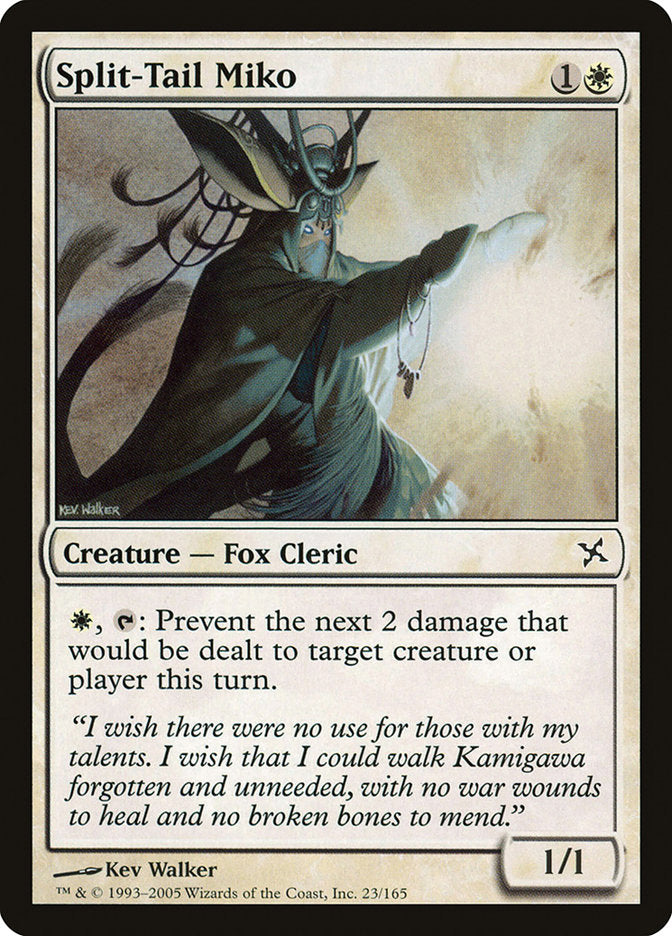 Split-Tail Miko [Betrayers of Kamigawa] | Card Merchant Takapuna