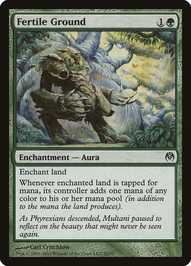 Fertile Ground [Duel Decks: Phyrexia vs. the Coalition] | Card Merchant Takapuna