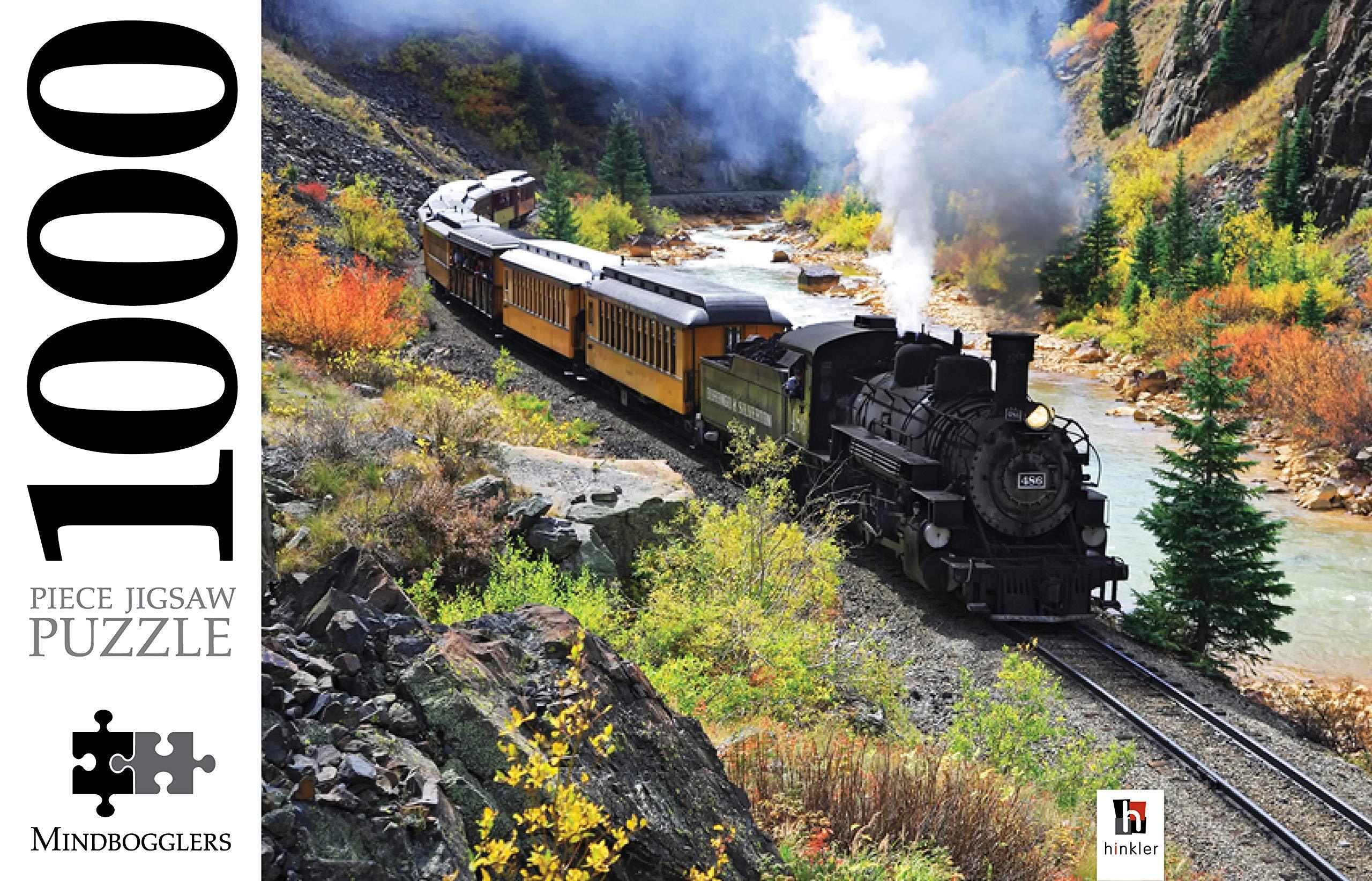 1000 Piece Jigsaw - Durango and Silverton Railroad | Card Merchant Takapuna