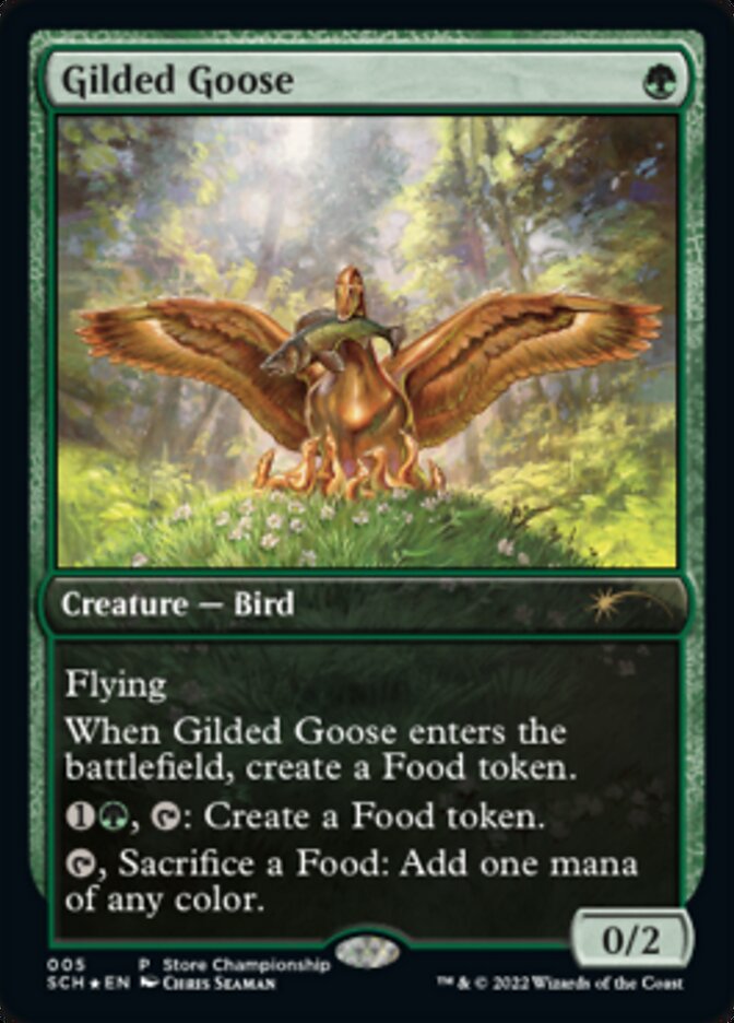 Gilded Goose [Store Championships 2022] | Card Merchant Takapuna