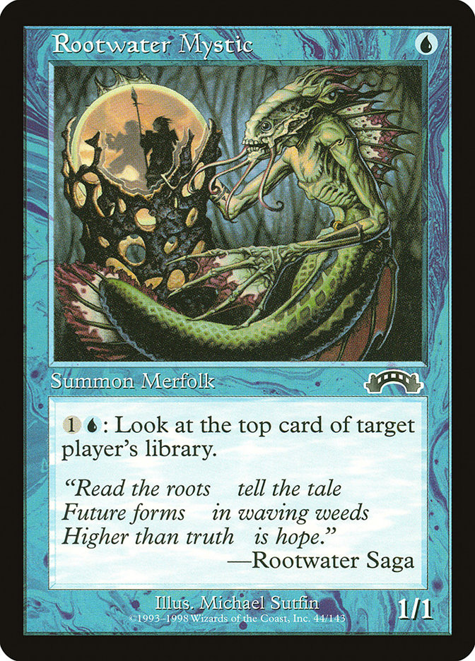 Rootwater Mystic [Exodus] | Card Merchant Takapuna