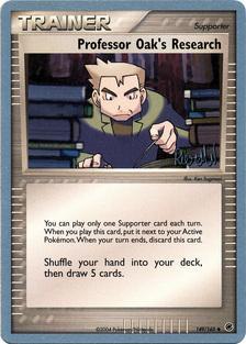 Professor Oak's Research (149/165) (Rocky Beach - Reed Weichler) [World Championships 2004] | Card Merchant Takapuna