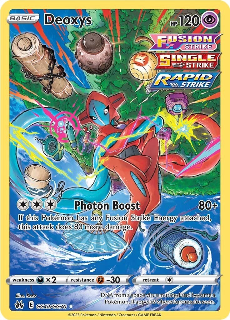 Deoxys (GG12/GG70) [Sword & Shield: Crown Zenith] | Card Merchant Takapuna