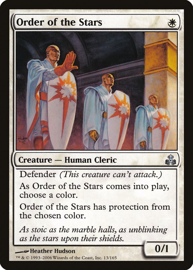 Order of the Stars [Guildpact] | Card Merchant Takapuna