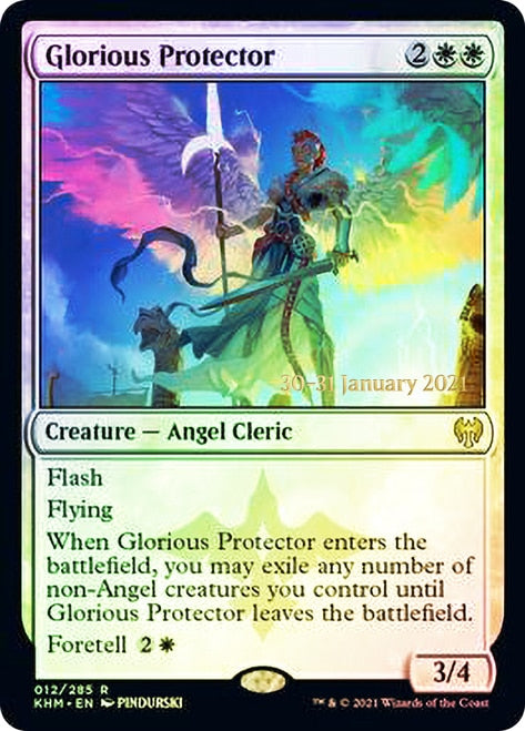 Glorious Protector [Kaldheim Prerelease Promos] | Card Merchant Takapuna