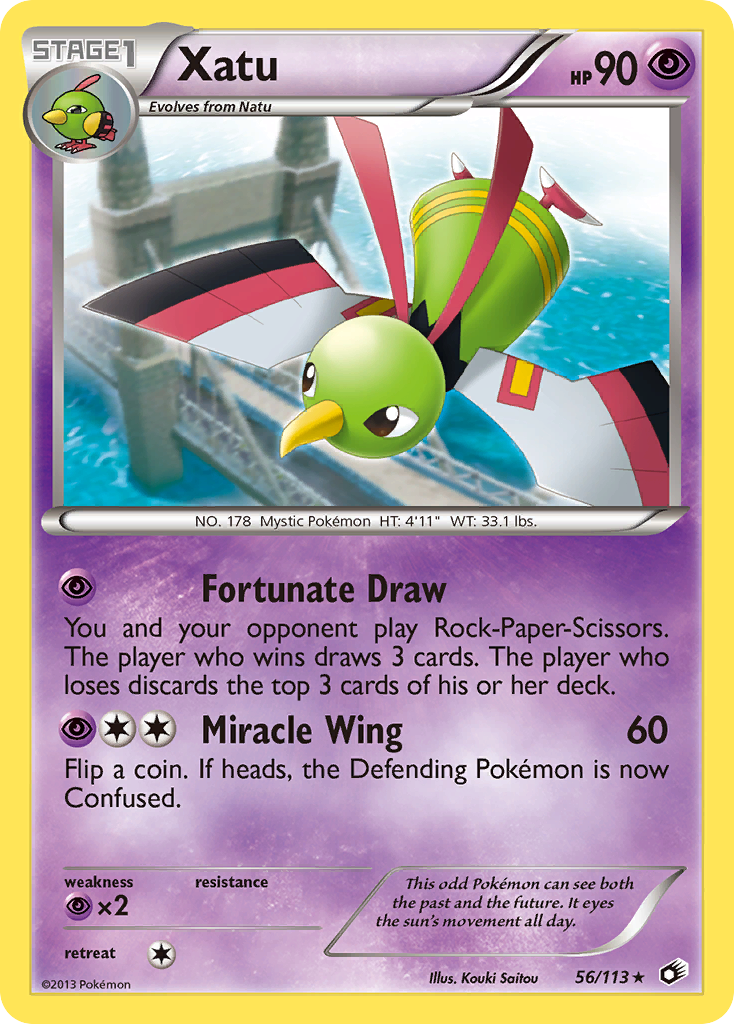 Xatu (56/113) [Black & White: Legendary Treasures] | Card Merchant Takapuna