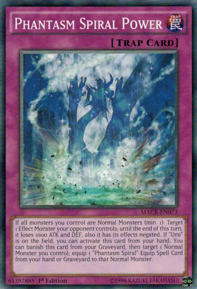 Phantasm Spiral Power [MACR-EN073] Common | Card Merchant Takapuna