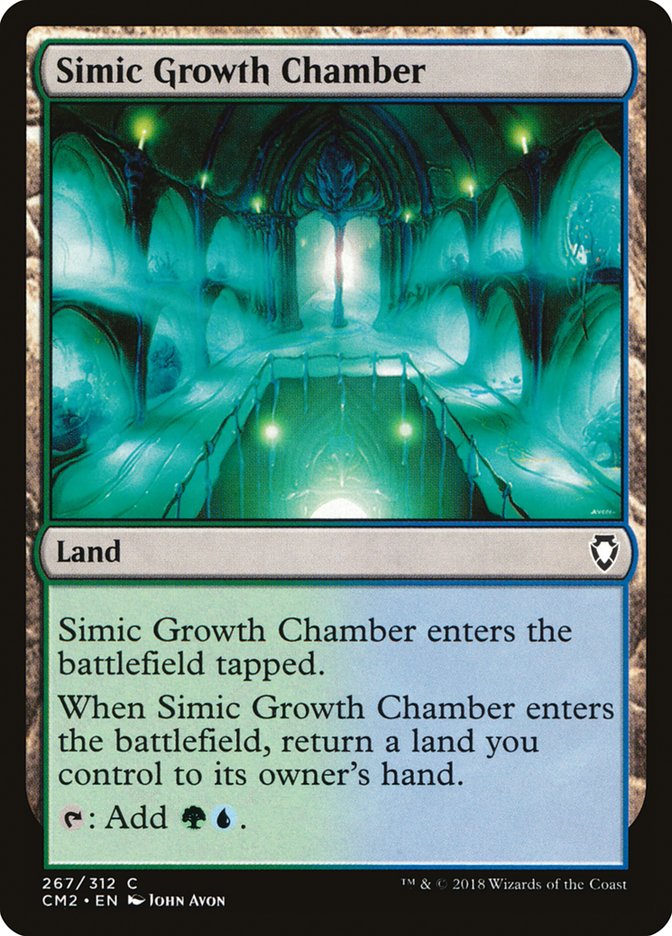 Simic Growth Chamber [Commander Anthology Volume II] | Card Merchant Takapuna