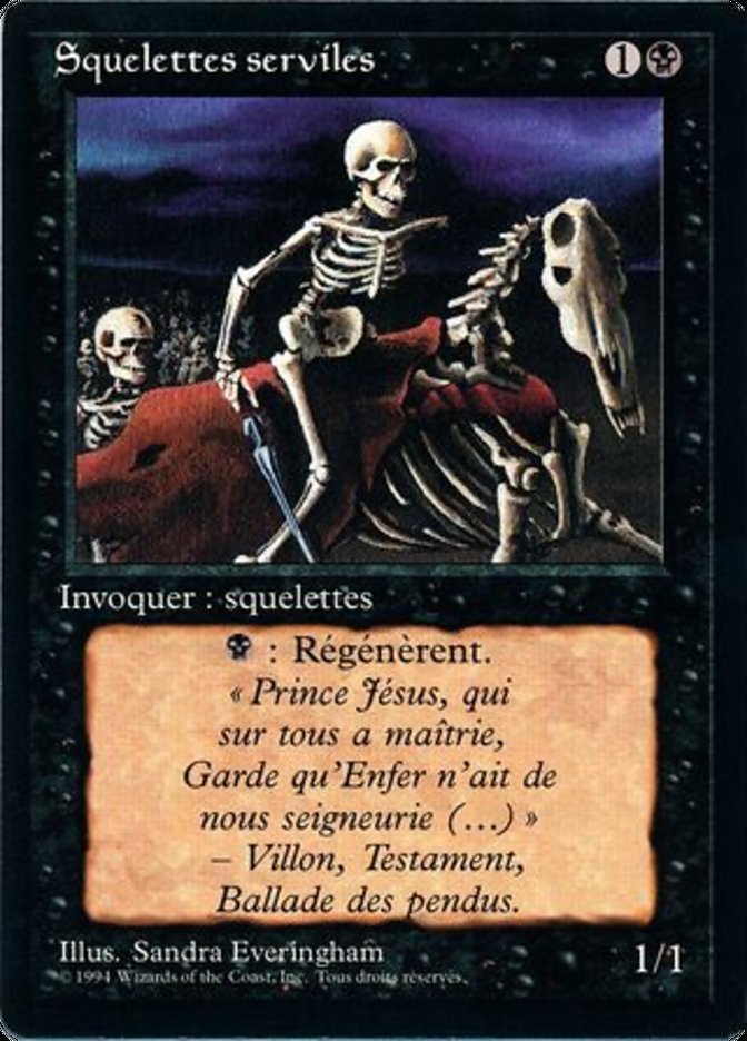Drudge Skeletons [Foreign Black Border] | Card Merchant Takapuna