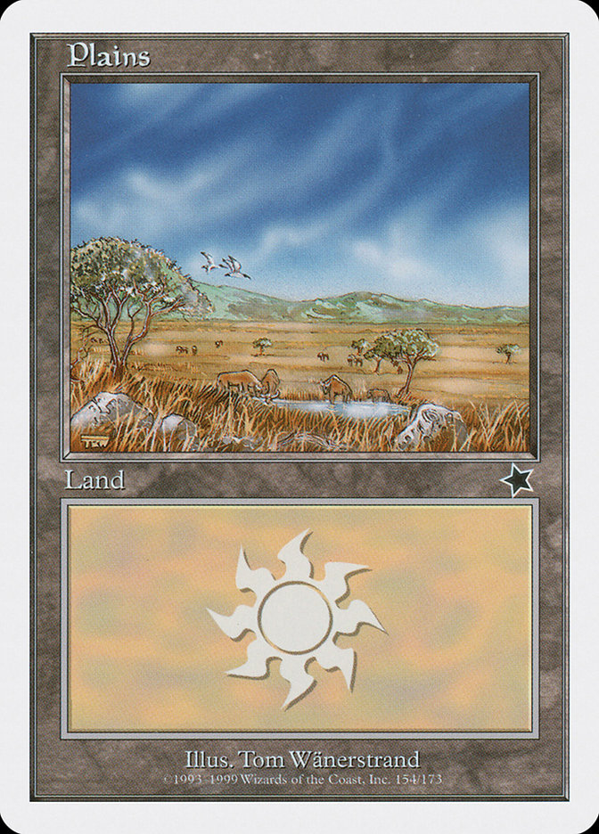 Plains (154) [Starter 1999] | Card Merchant Takapuna