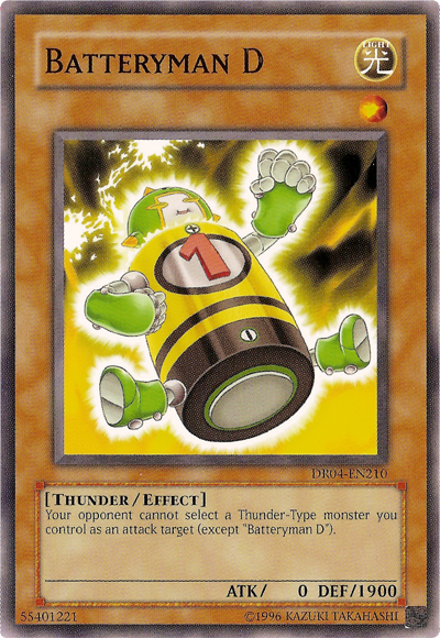 Batteryman D [DR04-EN210] Common | Card Merchant Takapuna