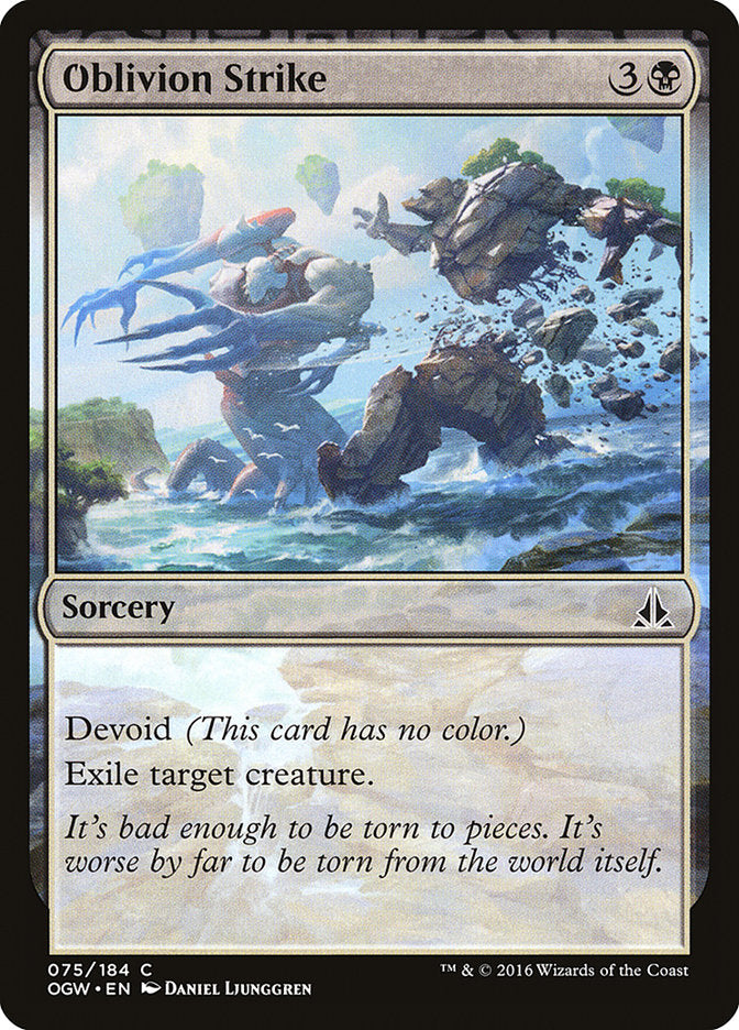 Oblivion Strike [Oath of the Gatewatch] | Card Merchant Takapuna