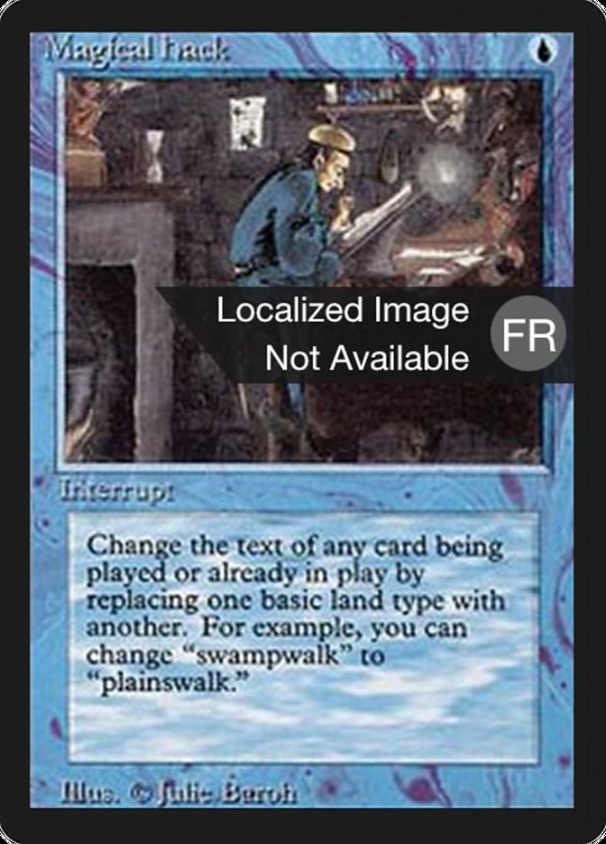 Magical Hack [Foreign Black Border] | Card Merchant Takapuna