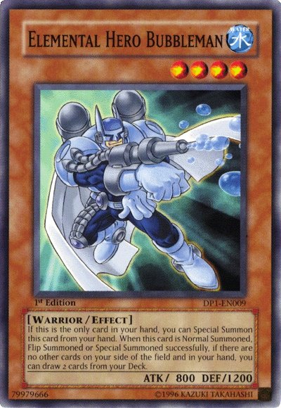 Elemental Hero Bubbleman [DP1-EN009] Common | Card Merchant Takapuna