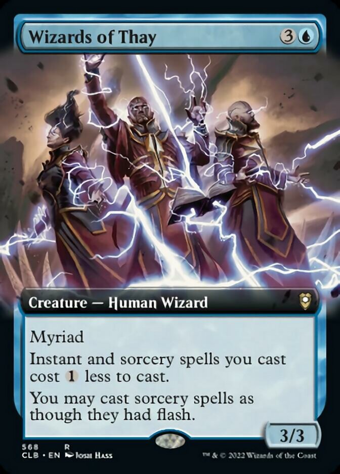 Wizards of Thay (Extended Art) [Commander Legends: Battle for Baldur's Gate] | Card Merchant Takapuna