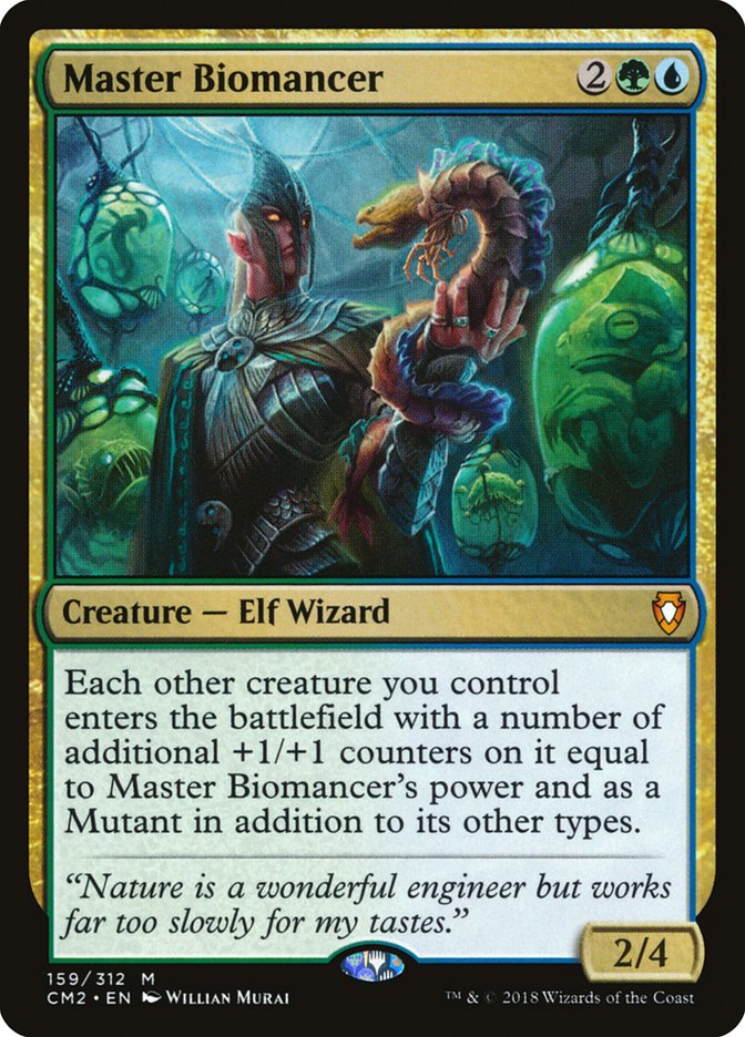 Master Biomancer [Commander Anthology Volume II] | Card Merchant Takapuna