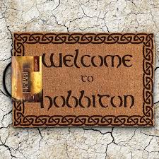 Hobbit : Welcome to Hobbiton Doormat | Card Merchant Takapuna
