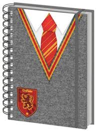 Harry Potter - Griffindor Uniform Spiral Notebook | Card Merchant Takapuna