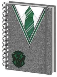 Harry Potter - Slytherin Uniform Spiral Notebook | Card Merchant Takapuna
