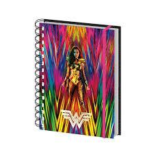 Wonder Woman - Neon Static Notebook | Card Merchant Takapuna