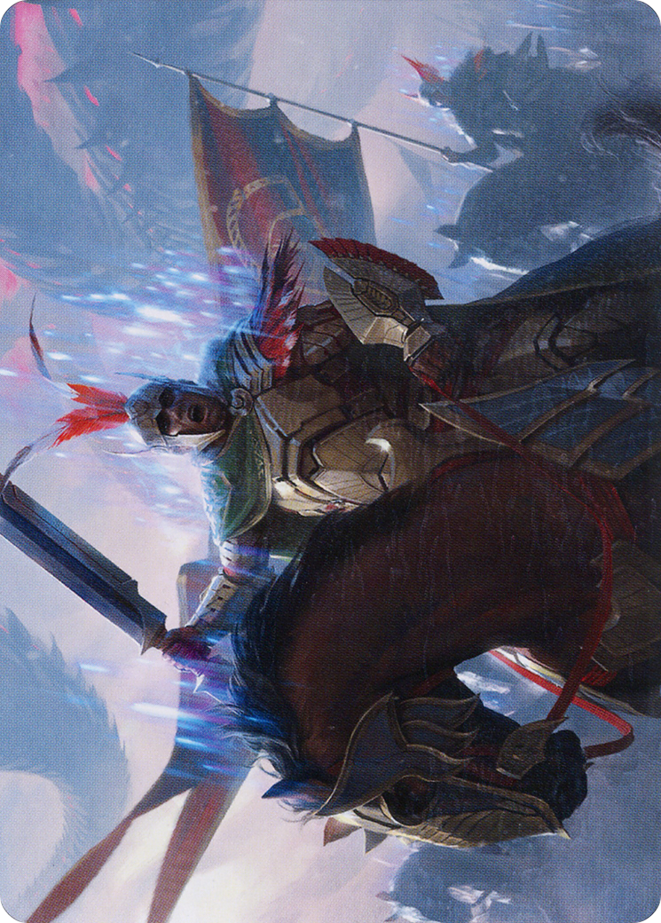 Marshal of Zhalfir Art Card [March of the Machine Art Series] | Card Merchant Takapuna