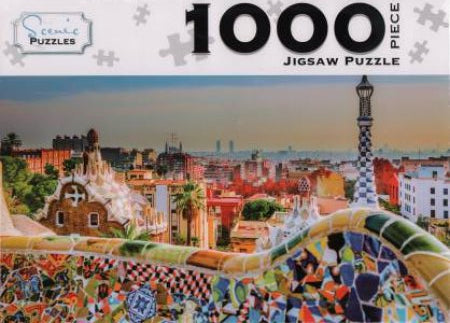 1000 Piece Jigsaw - Barcelona, Spain | Card Merchant Takapuna