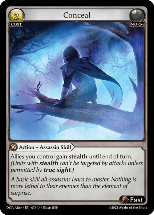 Conceal (076) [Dawn of Ashes: Alter Edition] | Card Merchant Takapuna