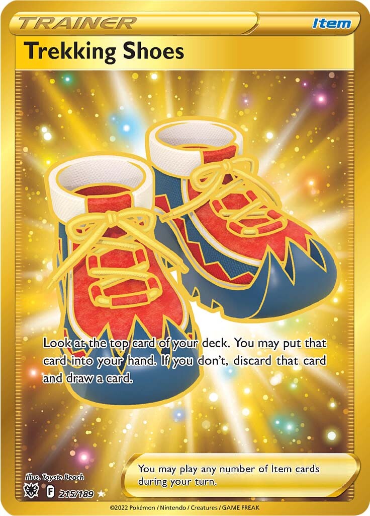 Trekking Shoes (215/189) [Sword & Shield: Astral Radiance] | Card Merchant Takapuna