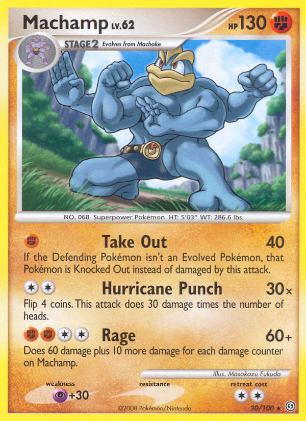 Machamp (20/100) [Diamond & Pearl: Stormfront] | Card Merchant Takapuna