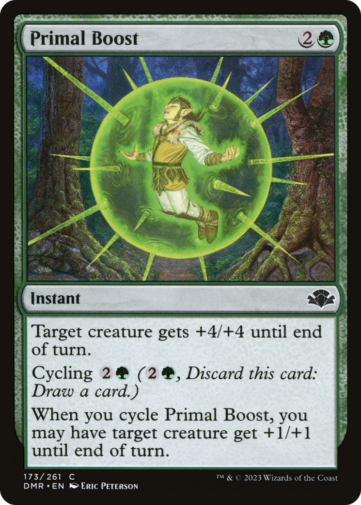 Primal Boost [Dominaria Remastered] | Card Merchant Takapuna