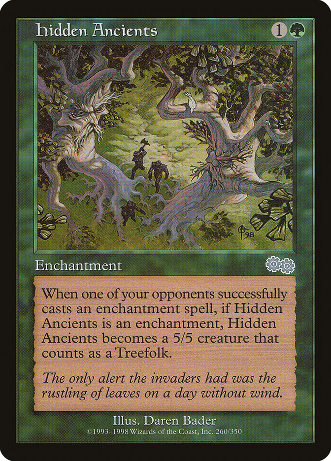 Hidden Ancients [Urza's Saga] | Card Merchant Takapuna