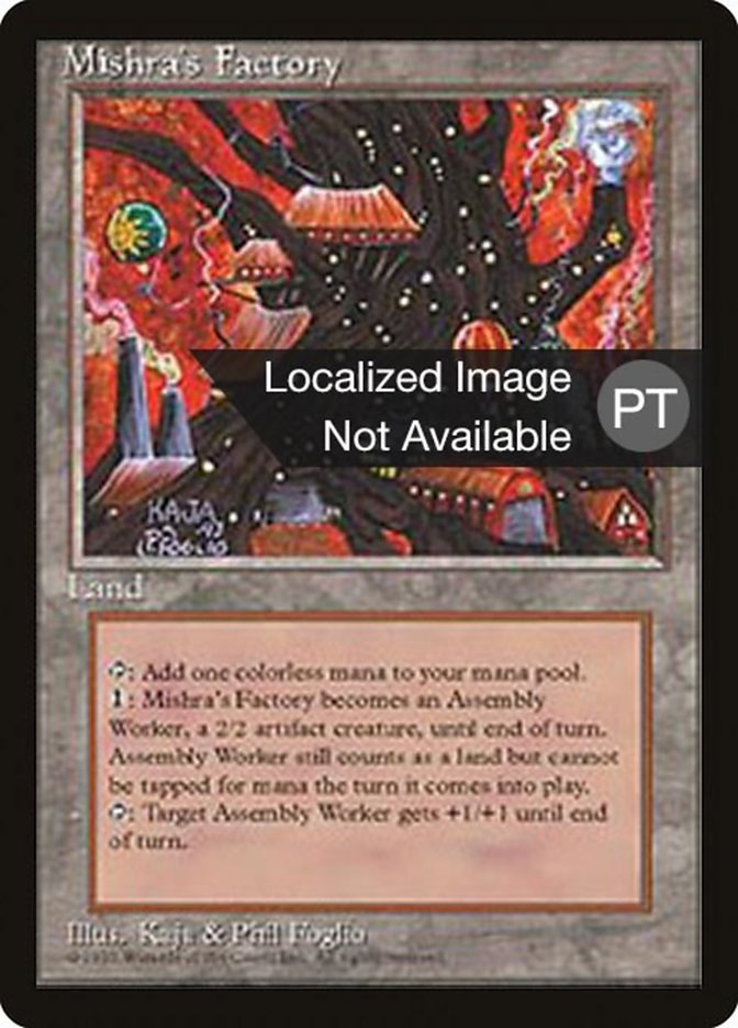 Mishra's Factory [Fourth Edition (Foreign Black Border)] | Card Merchant Takapuna