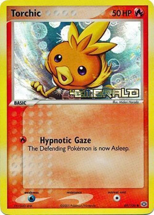 Torchic (69/106) (Stamped) [EX: Emerald] | Card Merchant Takapuna