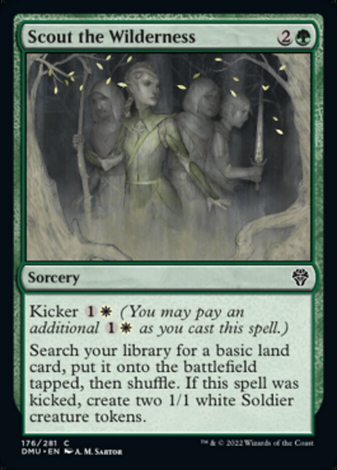 Scout the Wilderness [Dominaria United] | Card Merchant Takapuna