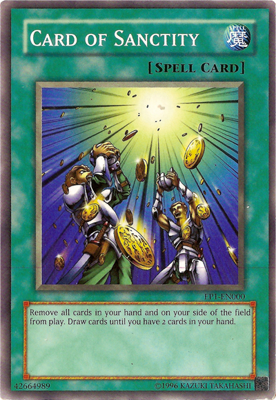 Card of Sanctity (Kids WB Duel of Destiny Promo) [EP1-EN000] Common | Card Merchant Takapuna