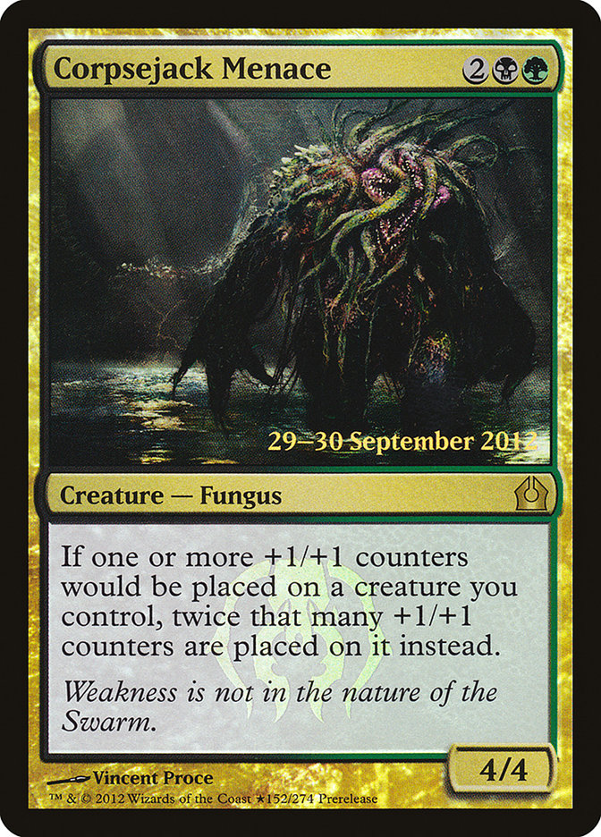 Corpsejack Menace [Return to Ravnica Prerelease Promos] | Card Merchant Takapuna