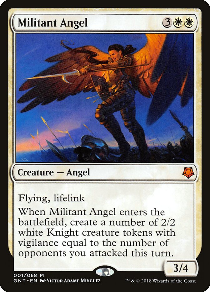 Militant Angel [Game Night 2018] | Card Merchant Takapuna