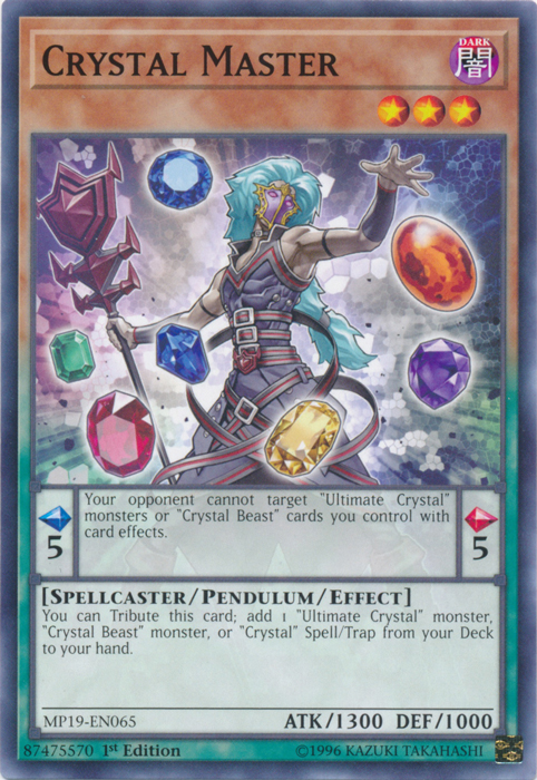 Crystal Master [MP19-EN065] Common | Card Merchant Takapuna