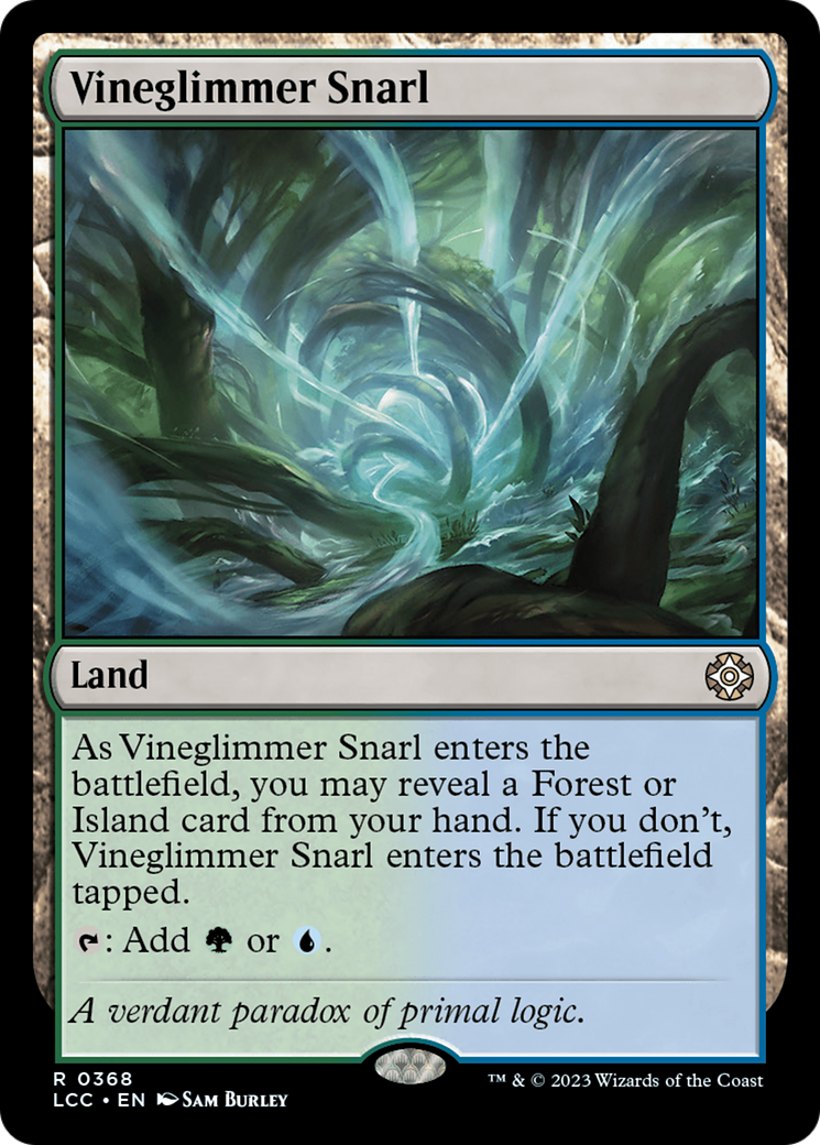 Vineglimmer Snarl [The Lost Caverns of Ixalan Commander] | Card Merchant Takapuna