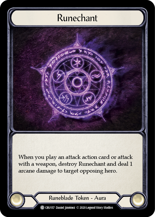 Runechant [CRU157] (Crucible of War)  1st Edition Normal | Card Merchant Takapuna