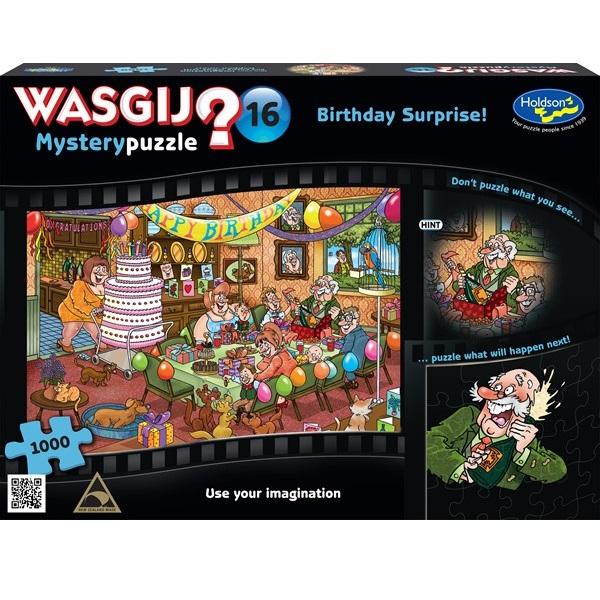 Wasjig 1000 Piece 16 - Birthday Surprise | Card Merchant Takapuna