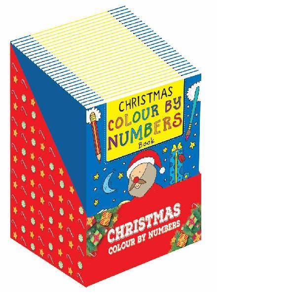 Christmas Colour by Numbers book