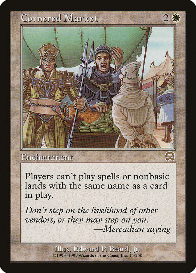 Cornered Market [Mercadian Masques] | Card Merchant Takapuna