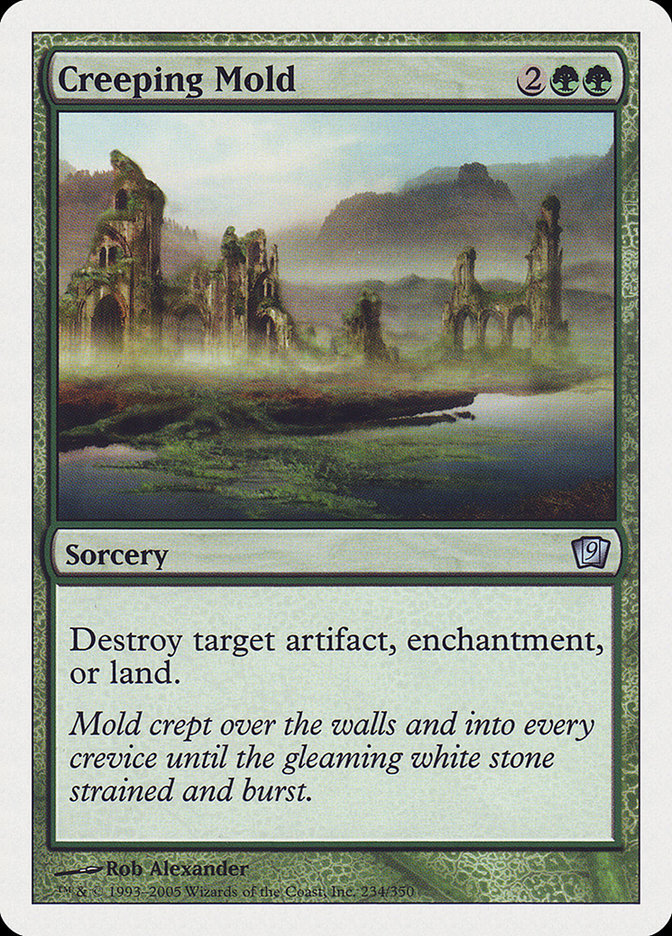 Creeping Mold [Ninth Edition] | Card Merchant Takapuna