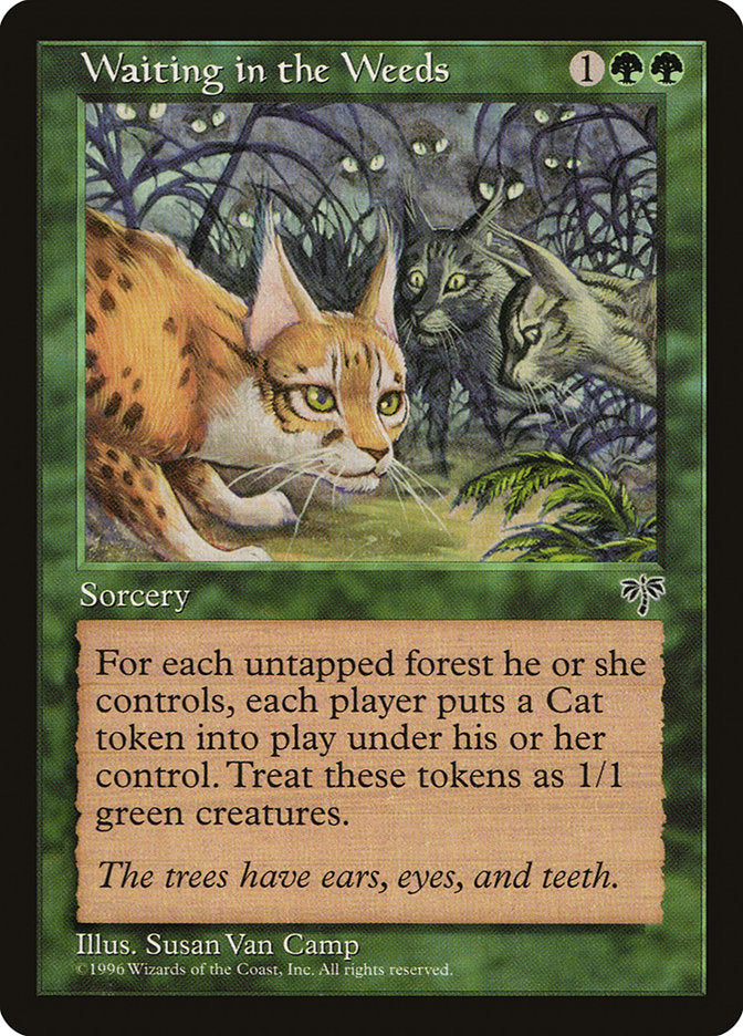 Waiting in the Weeds [Mirage] | Card Merchant Takapuna