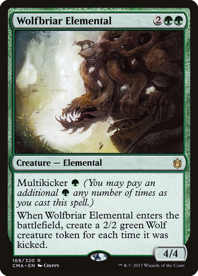 Wolfbriar Elemental [Commander Anthology] | Card Merchant Takapuna
